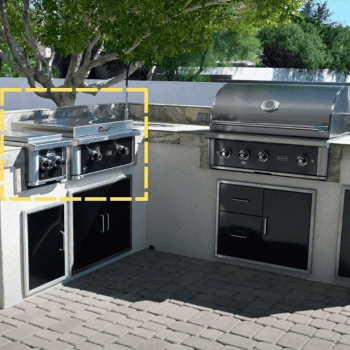 Built-In Outdoor Griddle
