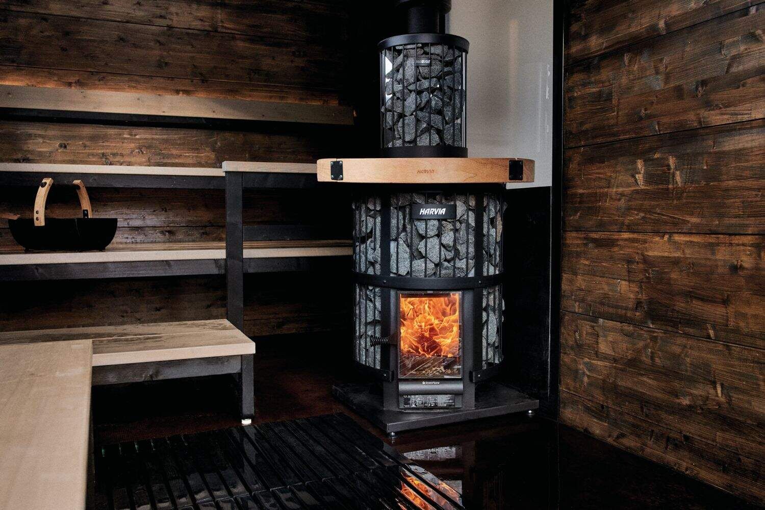 Harvia Wood Burning Sauna Heater