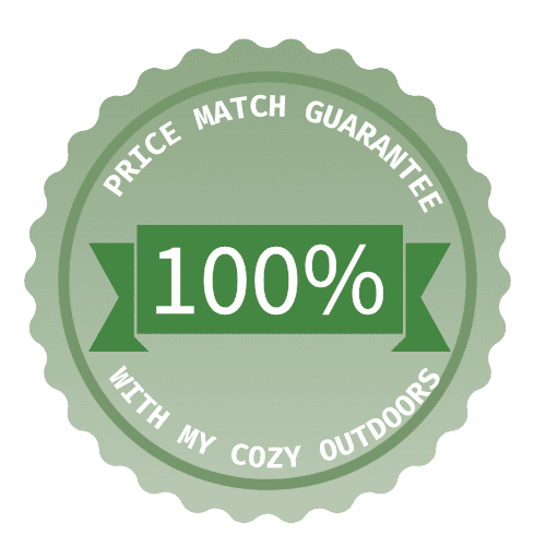 100% Price Match Guarantee With My Cozy Outdoors