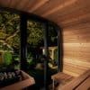 SaunaLife CL5 Cube Sauna Kit inside