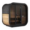 SaunaLife Cube Cl4G Outdoor Cube Sauna White Background