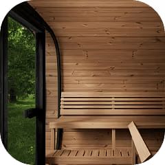 SaunaLife Outdoor Cube Sauna Cl7G