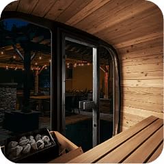 SaunaLife CL4G Outdoor Cube Sauna