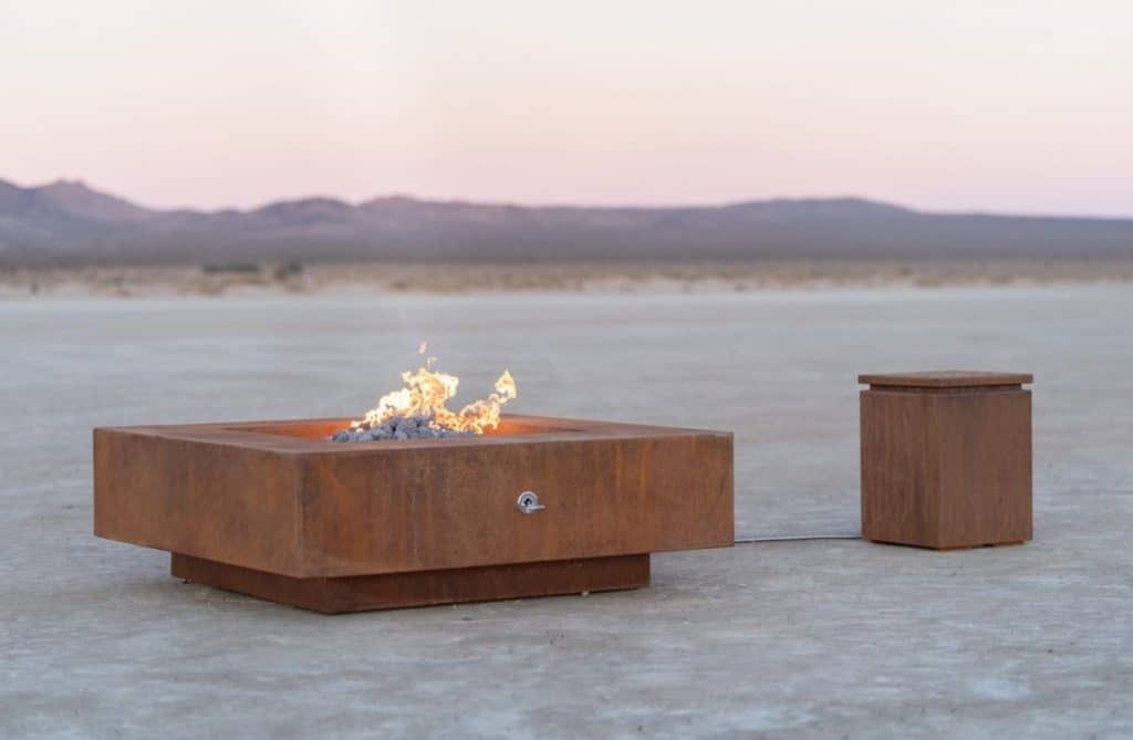 smokless gas firepit