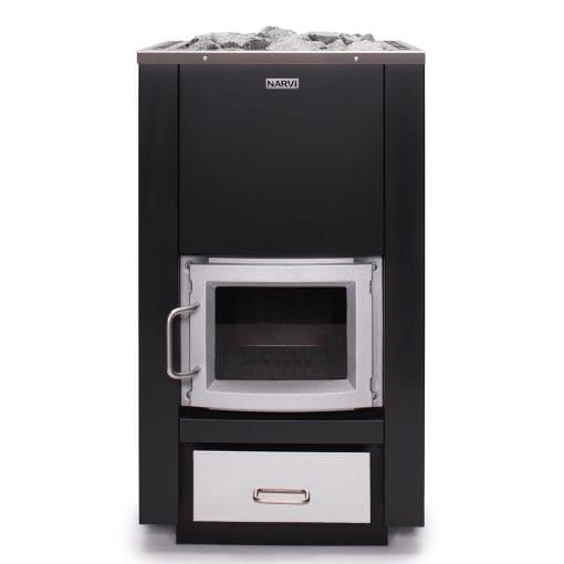 Narvi 30/50 Wood-Burning Sauna Stove, Up to 50kW