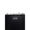 Narvi NC Black Wood-Burning Sauna Stove, Up to 17kW From The Front