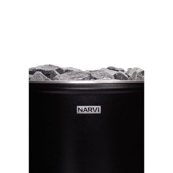 Narvi Luosto Wood-Burning Sauna Stove, 16kW Top