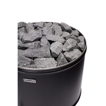 Narvi Luosto Wood-Burning Sauna Stove, 16kW Rocks