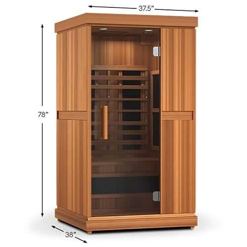 Finnmark Designs FD-1 Full Spectrum Infrared Sauna Dimensions