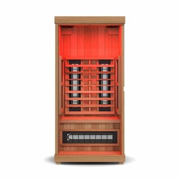 Finnmark Designs FD-1 Full Spectrum Infrared Sauna Interior Red Light