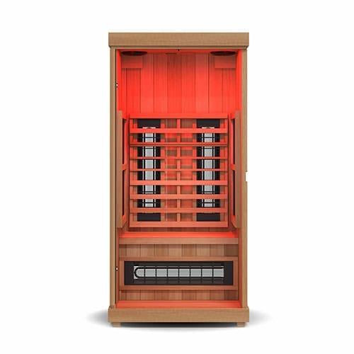 Finnmark Designs FD-1 Full Spectrum Infrared Sauna Interior Red Light