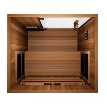 Finnmark Designs FD-1 Full Spectrum Infrared Sauna Top View