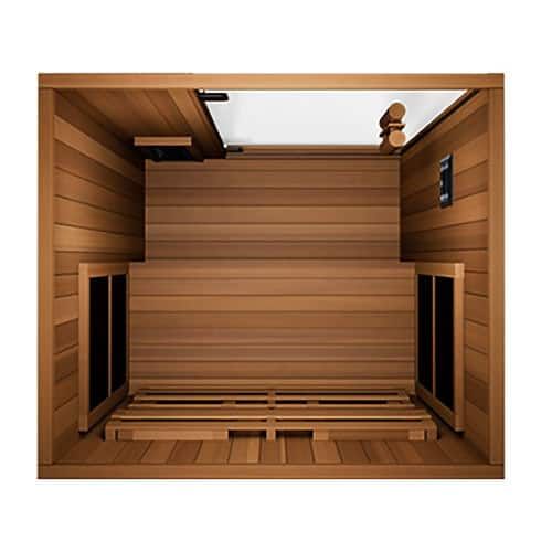 Finnmark Designs FD-1 Full Spectrum Infrared Sauna Top View