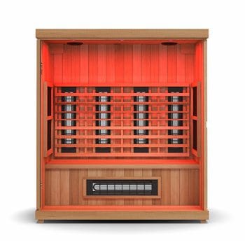 Finnmark Designs FD-3 Full Spectrum Infrared Sauna Interior