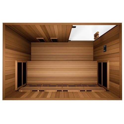 Finnmark Designs FD-3 Full Spectrum Infrared Sauna Top View