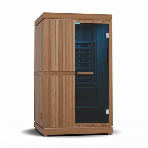 Finnmark FD-4 2 Person Infrared & Steam Sauna Combo Blue Light