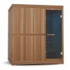 Finnmark FD-5 4-Person Infrared & Traditional Steam Sauna Blue Light