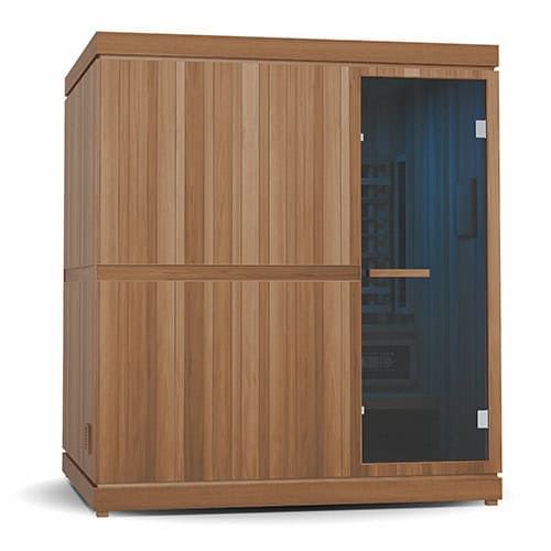 Finnmark FD-5 4-Person Infrared & Traditional Steam Sauna Blue Light