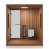 Finnmark FD-5 4-Person Infrared & Traditional Steam Sauna Interior Front