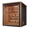 Golden Designs Drammen 3 Person Outdoor Traditional Sauna side