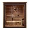 Golden Designs Drammen 3 Person Outdoor Traditional Sauna front