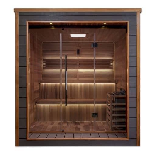 Golden Designs Bergen 6 Person Outdoor Traditional Sauna (GDI-8206-01)