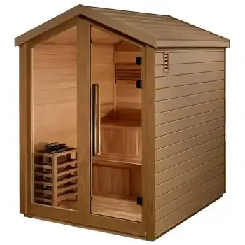 Golden Designs Savonlinna 3 Person Outdoor Traditional Sauna