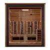 Golden Designs Visby 3 Person Hybrid Outdoor Sauna (GDI-8223-01)
