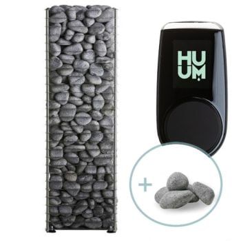 HUUM Cliff Electric Sauna Heater Package