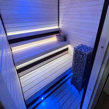 HUUM Cliff Electric Sauna Heater With Cool Lighting