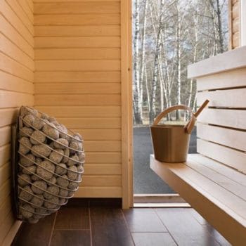 HUUM Drop Electric Sauna Heater In Sauna