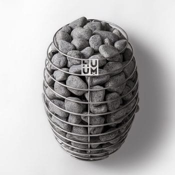 HUUM Drop Electric Sauna Heater Package From Front