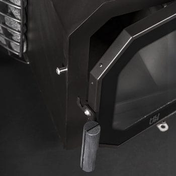 HUUM Hive Flow LS Wood-Burning Sauna Stove with Firebox Extension 9.8kW Door