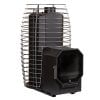 HUUM Hive Flow LS Wood-Burning Sauna Stove with Firebox Extension 9.8kW Without Rocks