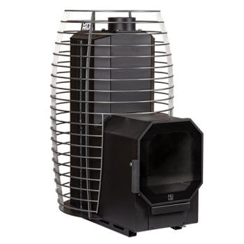 HUUM Hive Flow LS Wood-Burning Sauna Stove with Firebox Extension 9.8kW Without Rocks