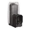 HUUM Hive Flow Mini LS Wood-Burning Sauna Stove with Firebox Extension 8.5kW Without Rocks