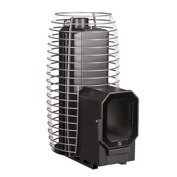 HUUM Hive Flow Mini LS Wood-Burning Sauna Stove with Firebox Extension 8.5kW Without Rocks