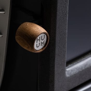 HUUM Hive Heat LS 12 Wood-Burning Sauna Stove Door Detail
