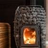 HUUM Hive Wood 17 Wood-Burning Sauna Stove In Sauna