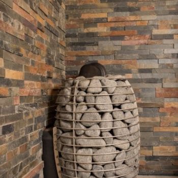 HUUM Hive Wood LS 17 Wood-Burning Sauna Stove In Sauna