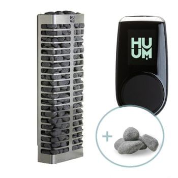 HUUM Steel 3.5kw Electric Sauna Heater Package