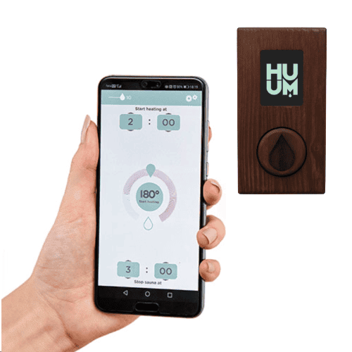 HUUM UKU Wi-Fi Digital On Off, Time, Temp Control with WiFi Wood-2