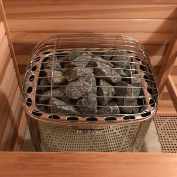 Harvia Club K15G Club Series 15kW Sauna Heater Closeup