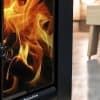 Harvia GreenFlame Series Linear 22 ES 15.7kW Wood Sauna Stove with Water Tank