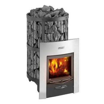 Harvia Legend 300 Duo 23.5kW Wood Burning Sauna Stove & Fireplace Combo WK300LDLUX