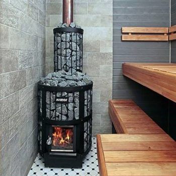 Harvia Legend 300 Legend Series 23.5kW Wood Burning Sauna Stove In Sauna