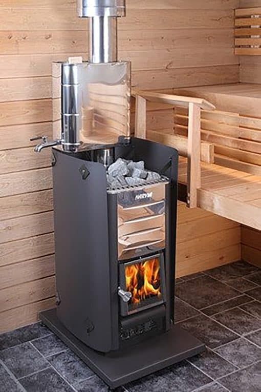 Harvia PRO 26 Pro Series 26kW Wood Sauna Stove With Water Tank