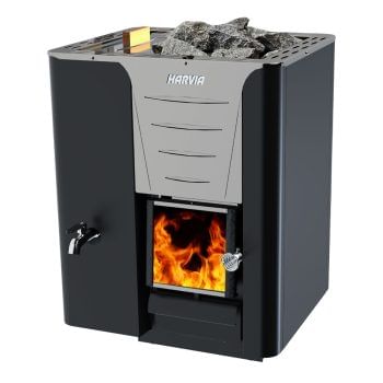 Harvia Pro Series 20 LS 24.1kW Wood Sauna Stove with Water Tank