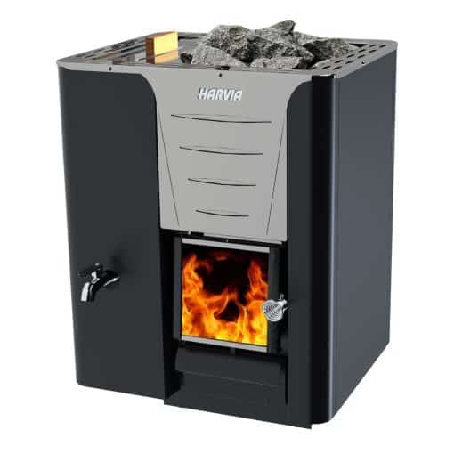 Harvia Pro Series 20 LS 24.1kW Wood Sauna Stove with Water Tank