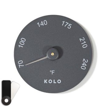 KOLO Sauna Thermometer, Degrees Fahrenheit